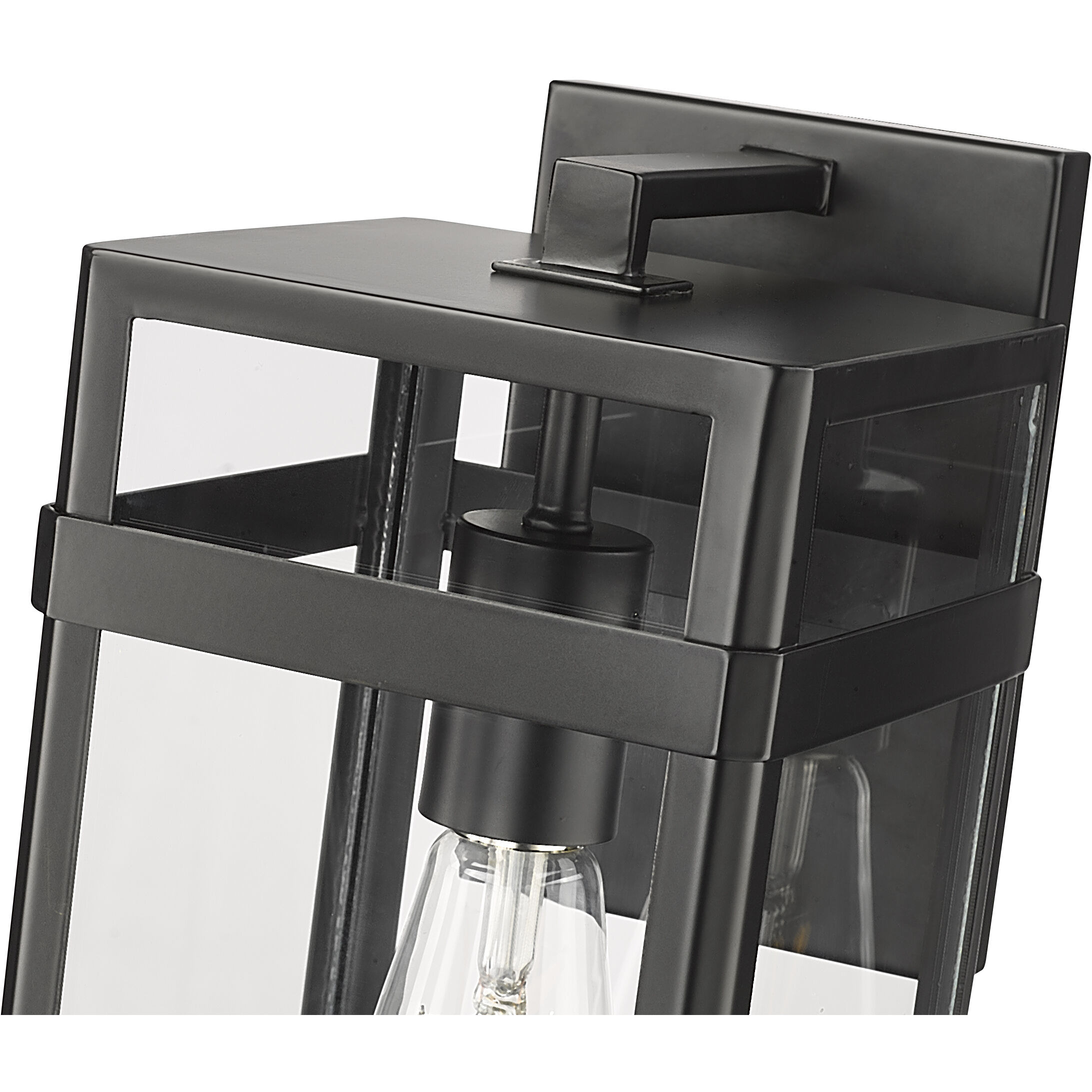 Payton 1 Light 13.75 inch Powder Coated Black Outdoor Wall Sconce